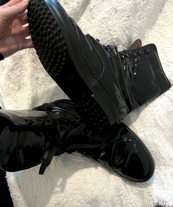 Oryginalne buty Tods skórzane