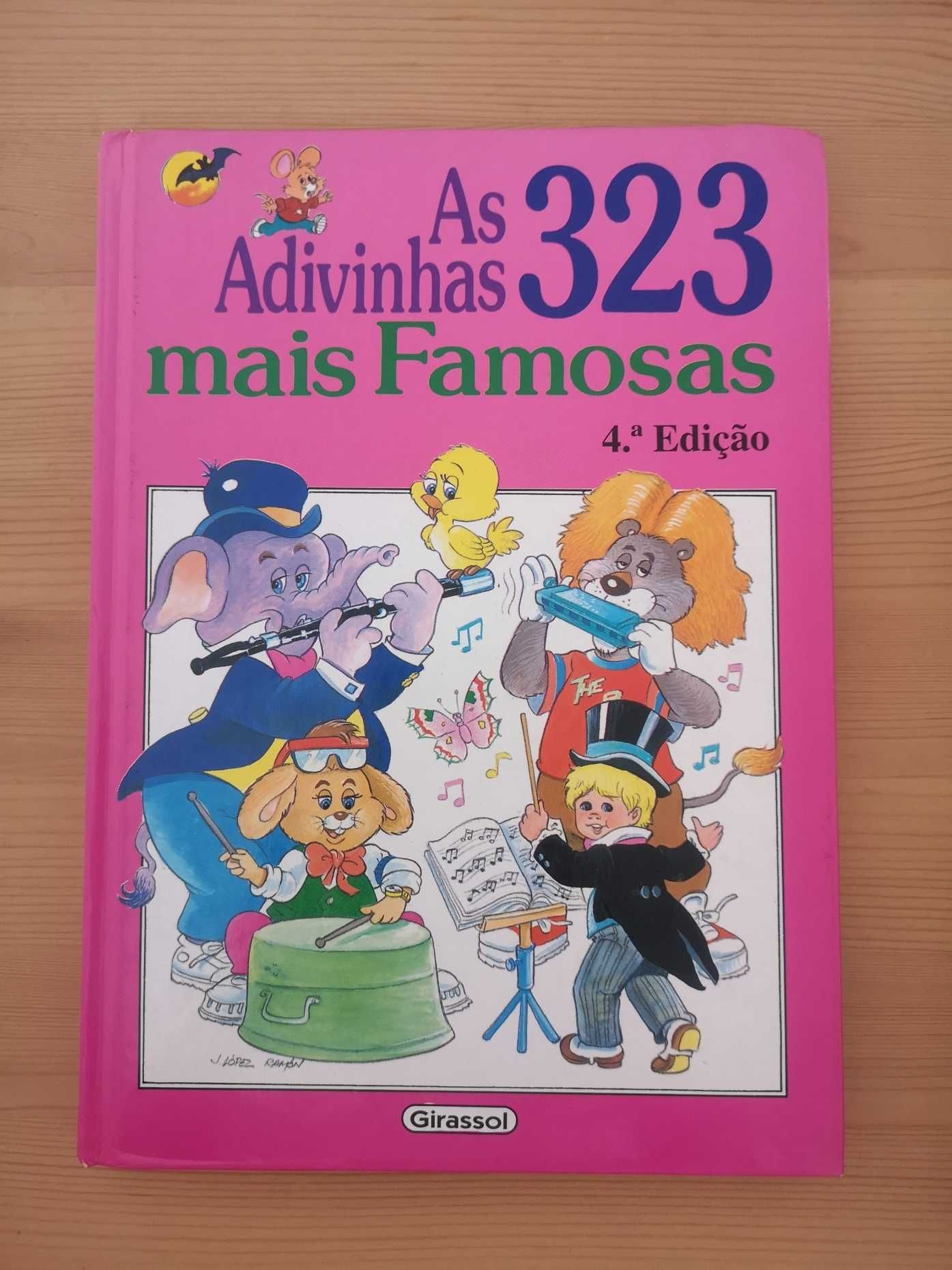 Livro As 323 Adivinhas Mais Famosas