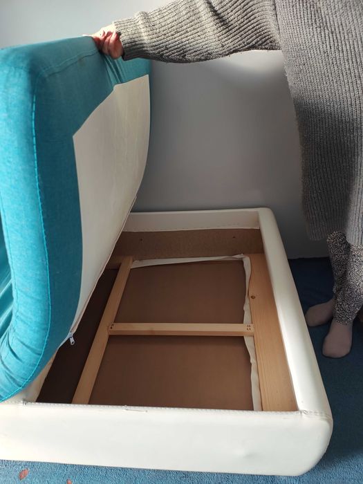 Диван лежак прикольний із шухлядою