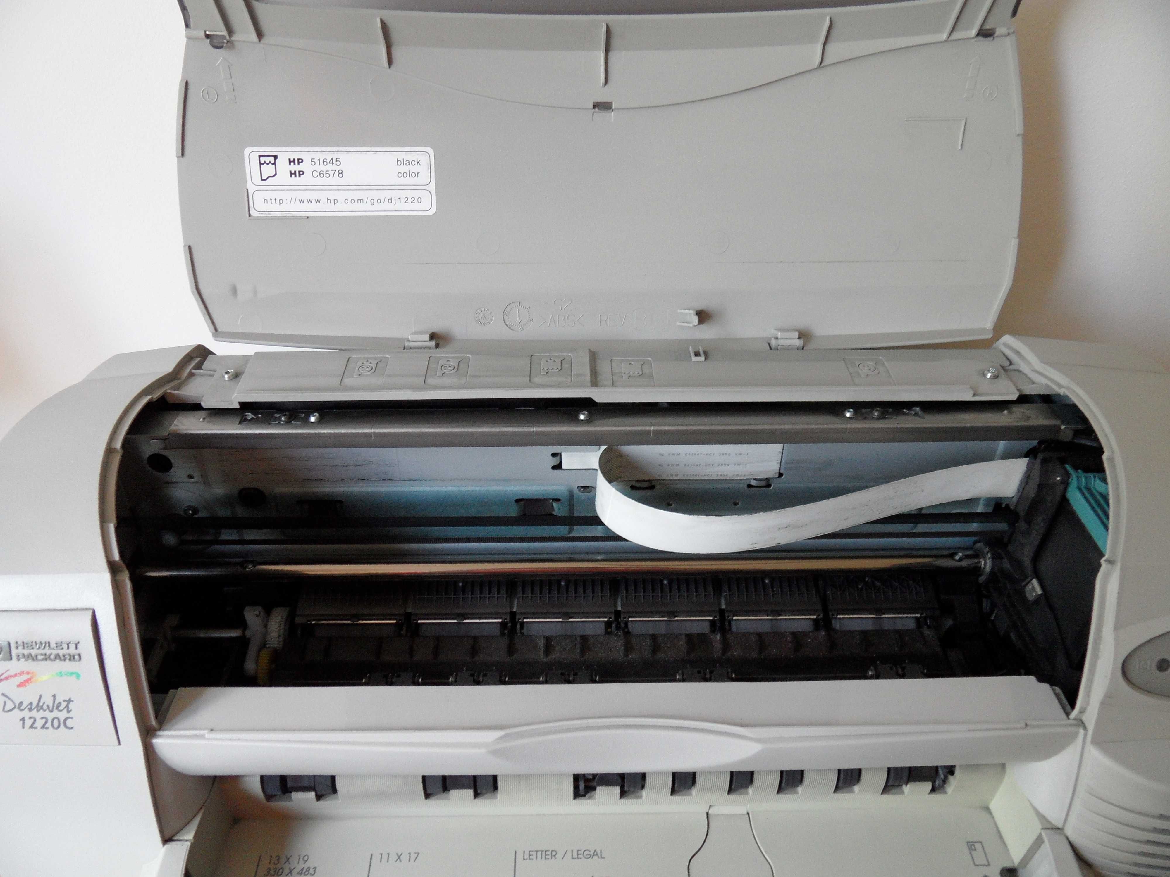 Drukarka HP DeskJet serii 1220c – kolor A3