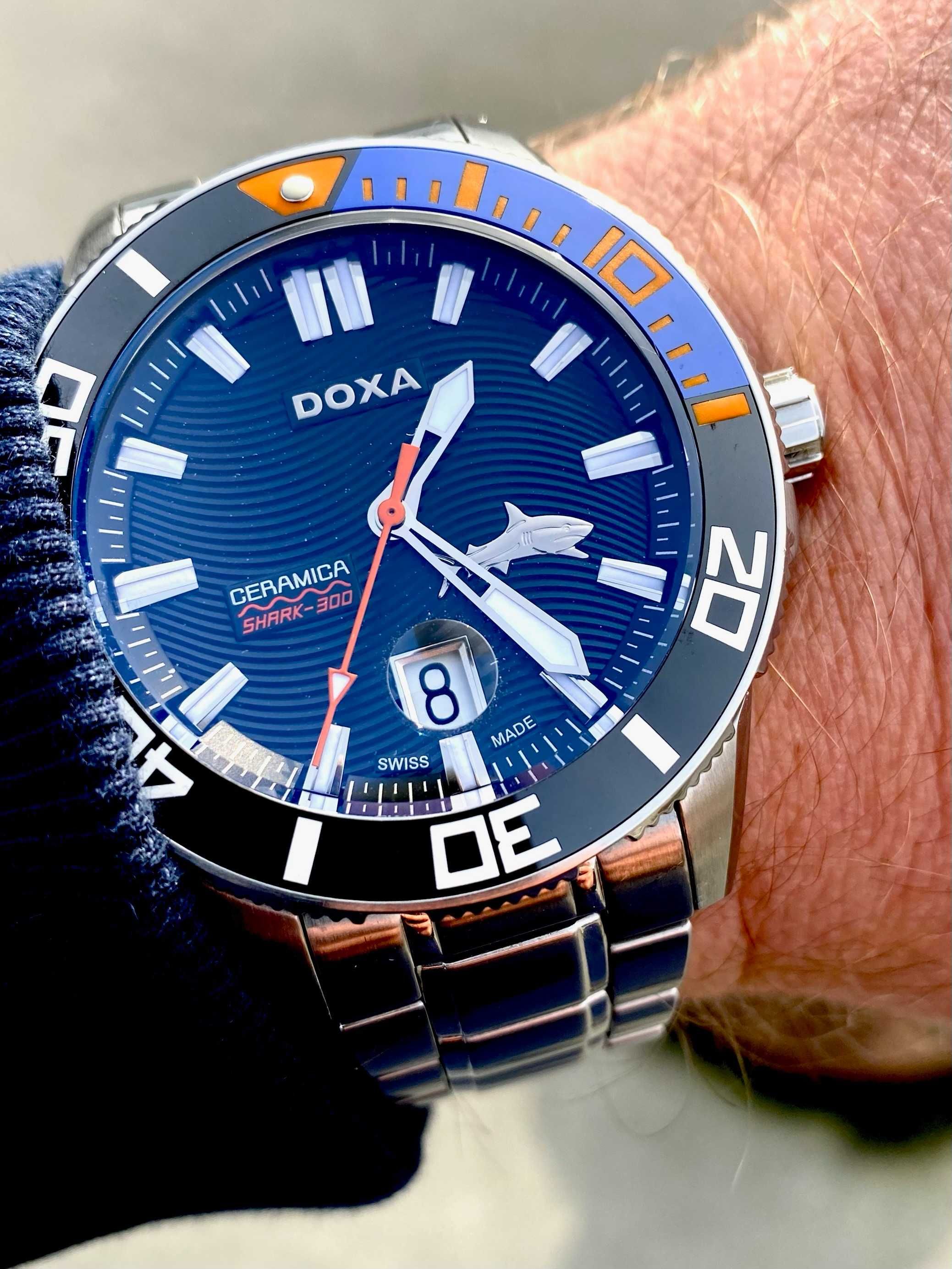 Rzadki i niedostepny zegarek: Doxa Shark 300L D200SBU