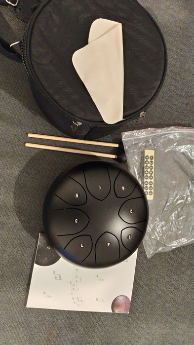 Tambor Tong Drum,para Reiki,Yoga,ou meditação,som fenomenal!