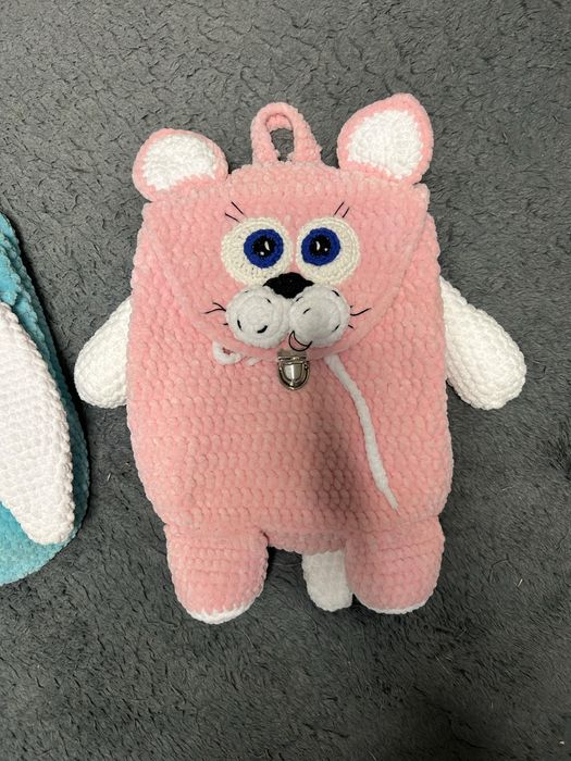 Дитячий рюкзак-котик