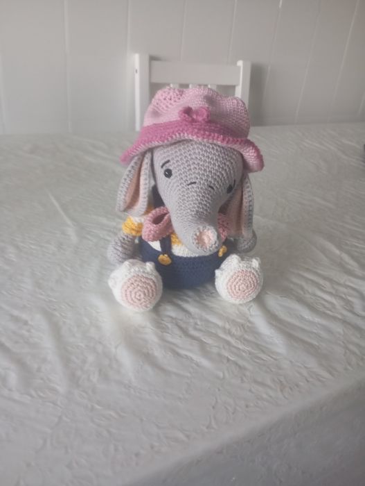 Elefante amigurumi