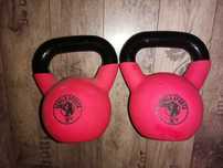 Kettlebell żeliwny z gumową powłoką 12 kg