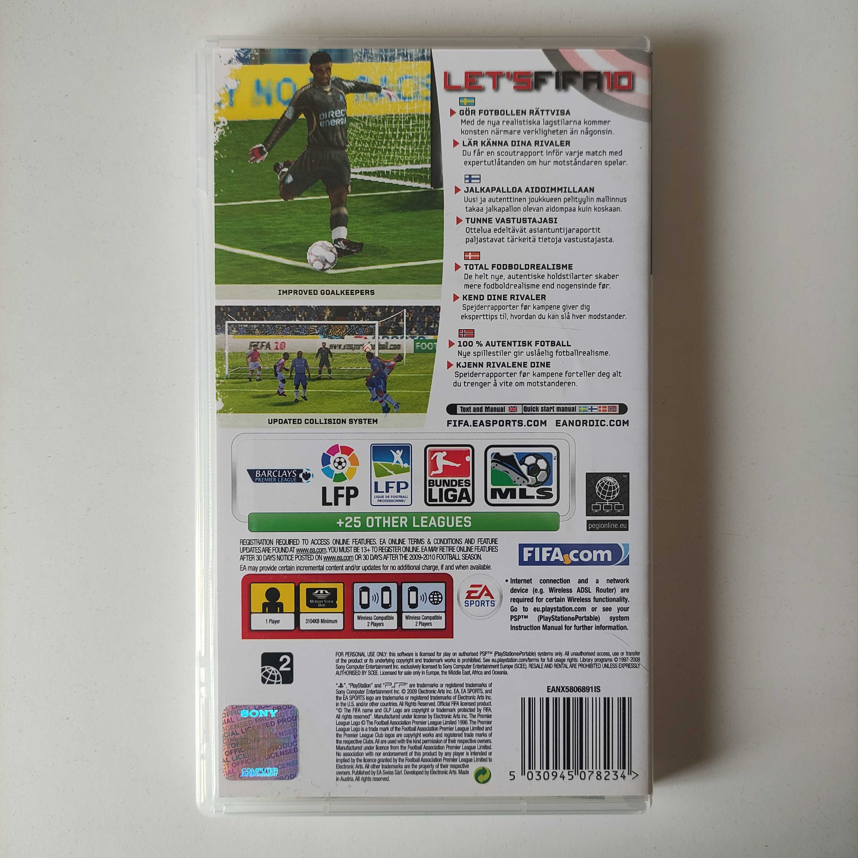 Fifa 10 - Gra PSP