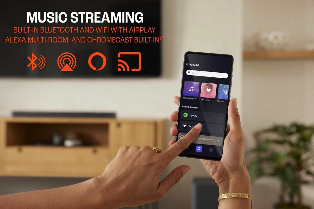 Soundbar z subwooferem i bezprzewodowymi głośnikami JBL Bar 1000 nowy