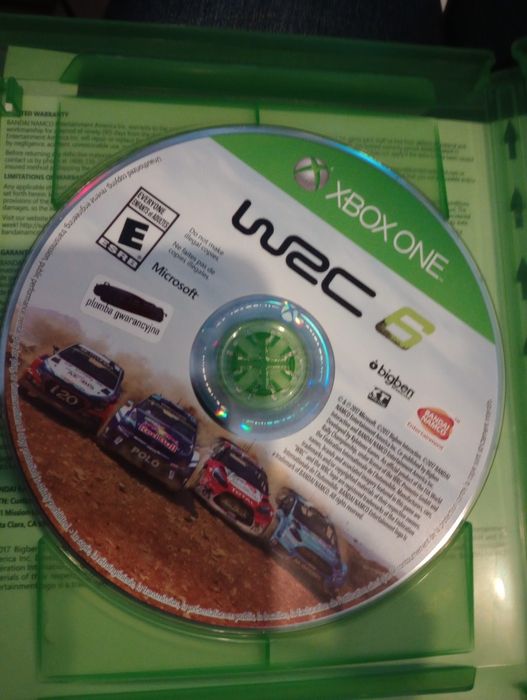 Xbox One WRC 6 gra