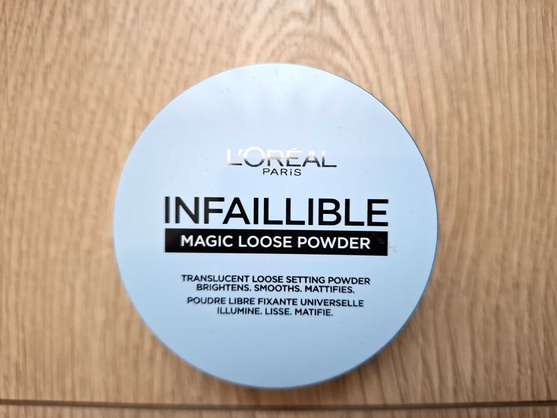 Sypki puder matujący utrwalający makijaż L'oreal Infaillible HWS30E
