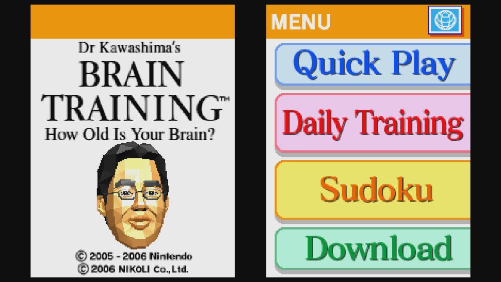 Dr. Kawashima's Brain Training: How Old is Your Brain para Nintendo DS