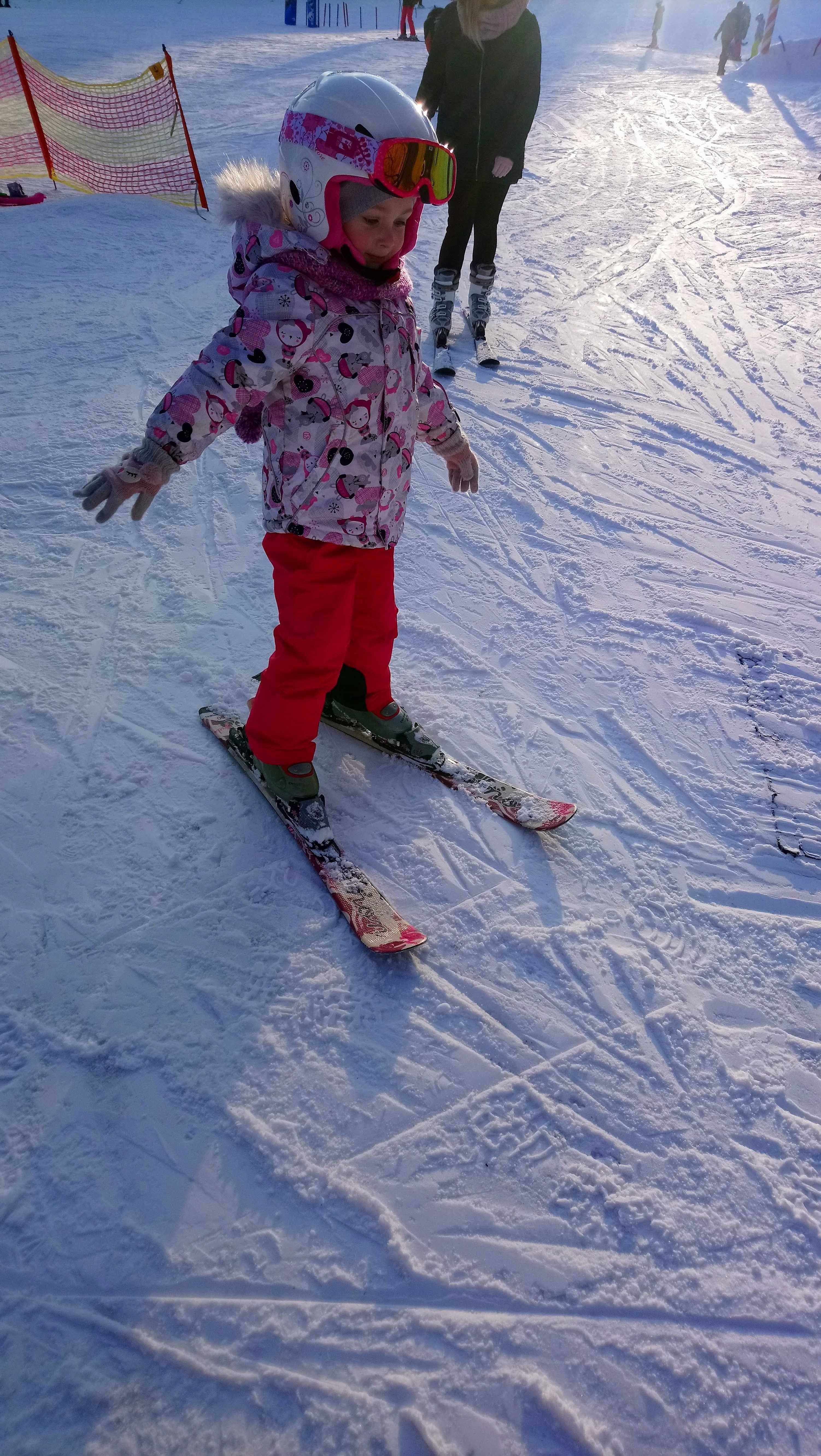 Kask narciarski snowboardowy dla dziewczynki Arcore plus google IQ