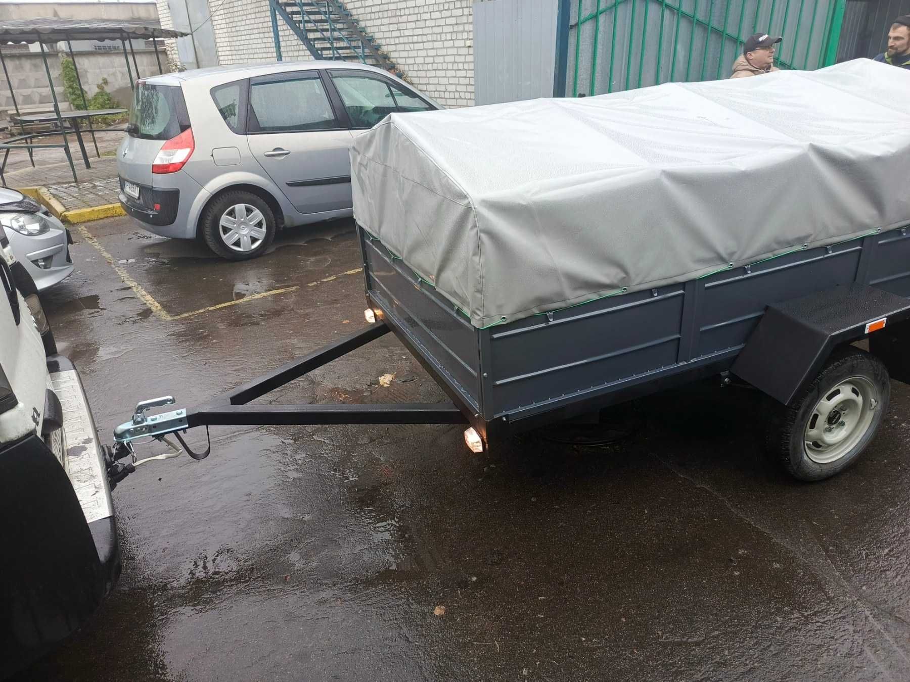 Новий посилений причіп 2500/1300/500 з виробництва Доставка Документи