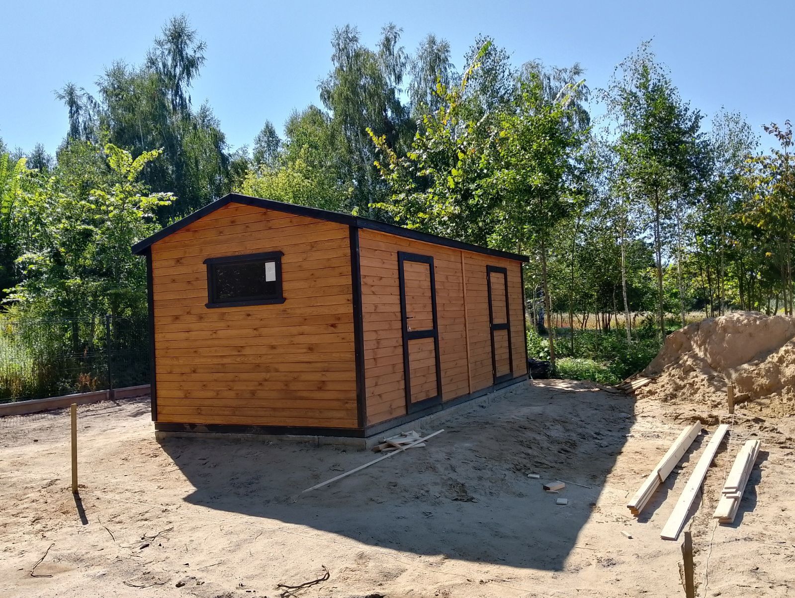D3 Domek narzędziowy na działke ogrodowy  3x6  Producent  Na Wymiar