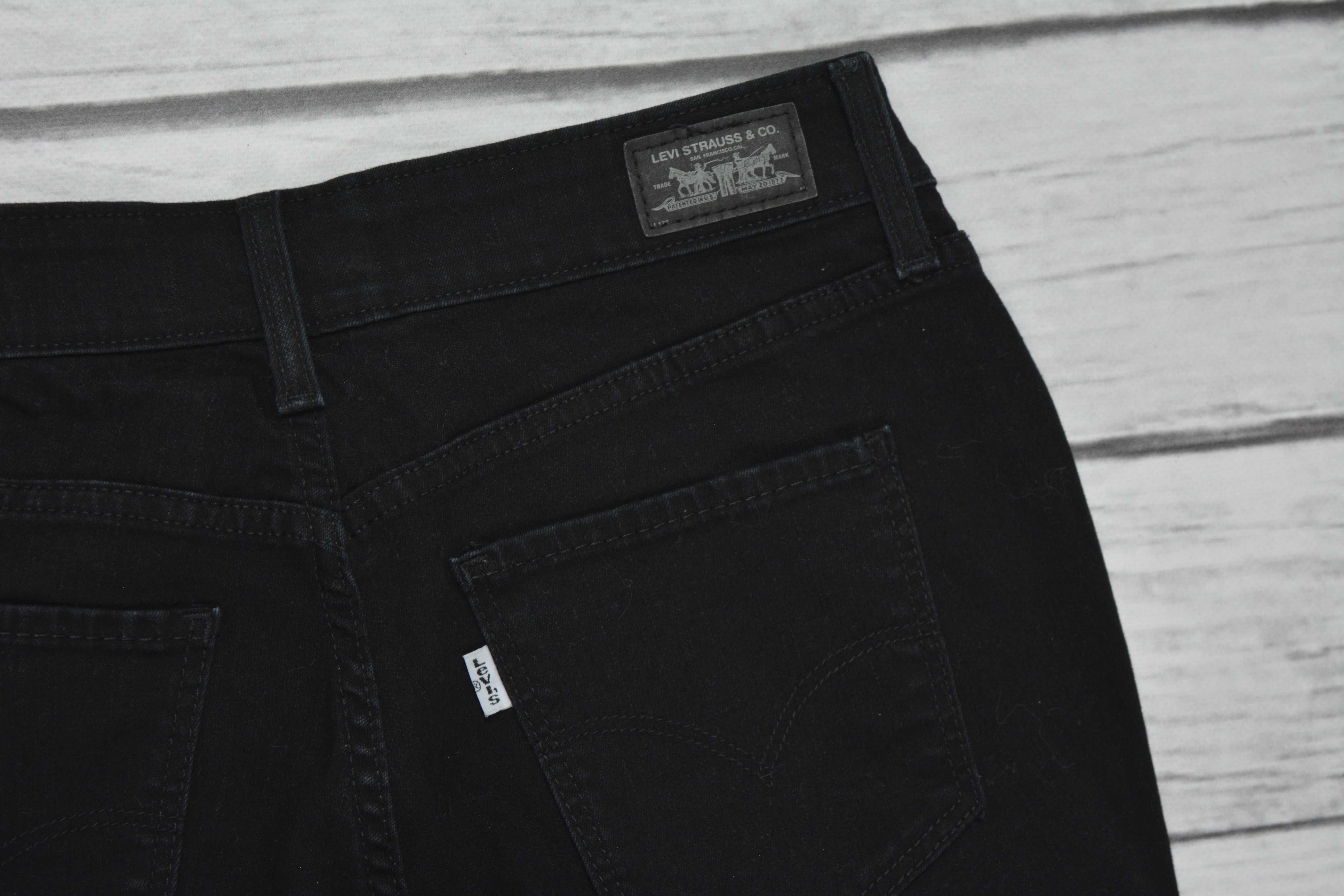 Levis Legging Skinny High Rise Damskie Jeansy Stretch W26 L32 26/32