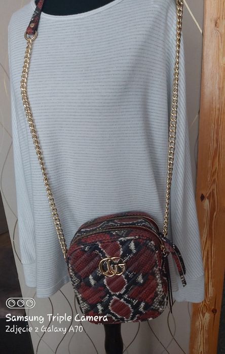 Torebka  skóra naturalna