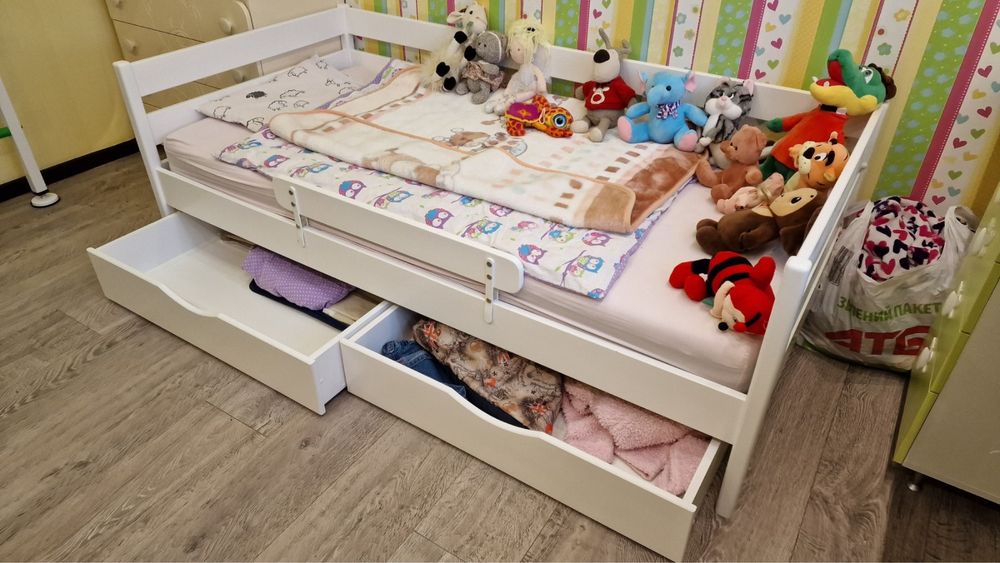 Ліжко з матрацом для дитини / підлітка кровать для подростка / ребенка