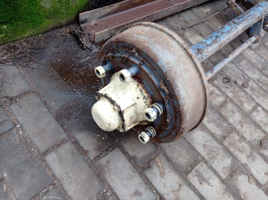 Kola felgi rozrzutnik oś