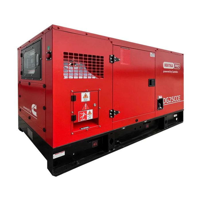 Дизельний генератор КВІТКА PRO DG25CCE (22 кВт, ~3ф, 400 В, вихід ATS)