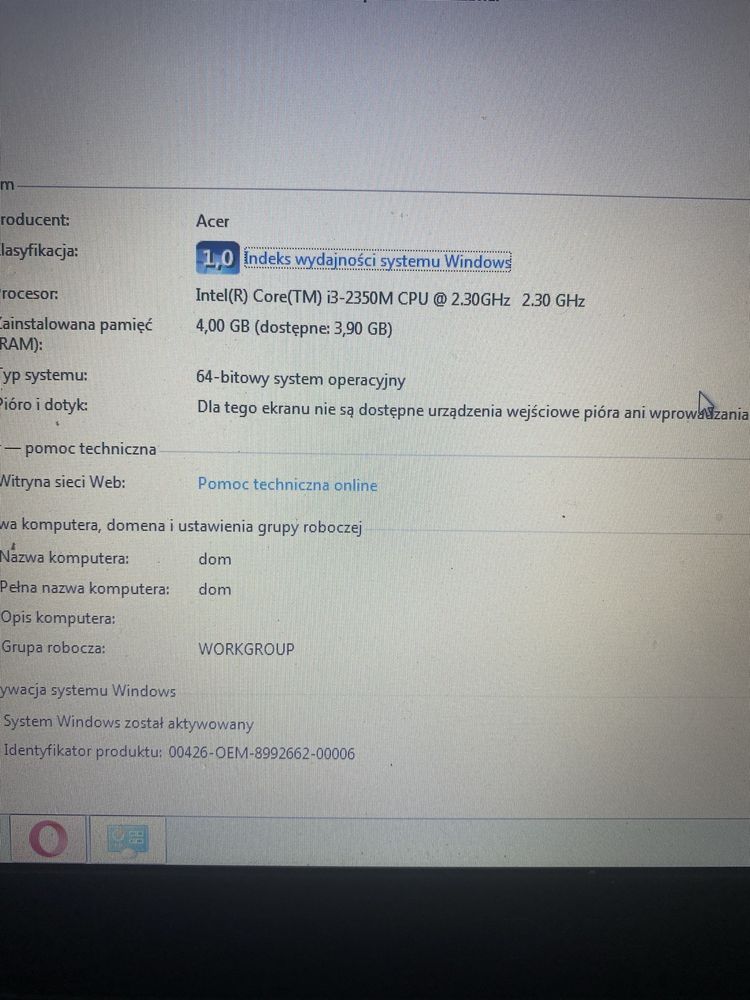 Laptop dell 5520