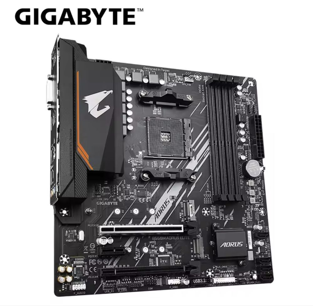 GIGABYTE Новая материнская плата B550M AORUS ELITE