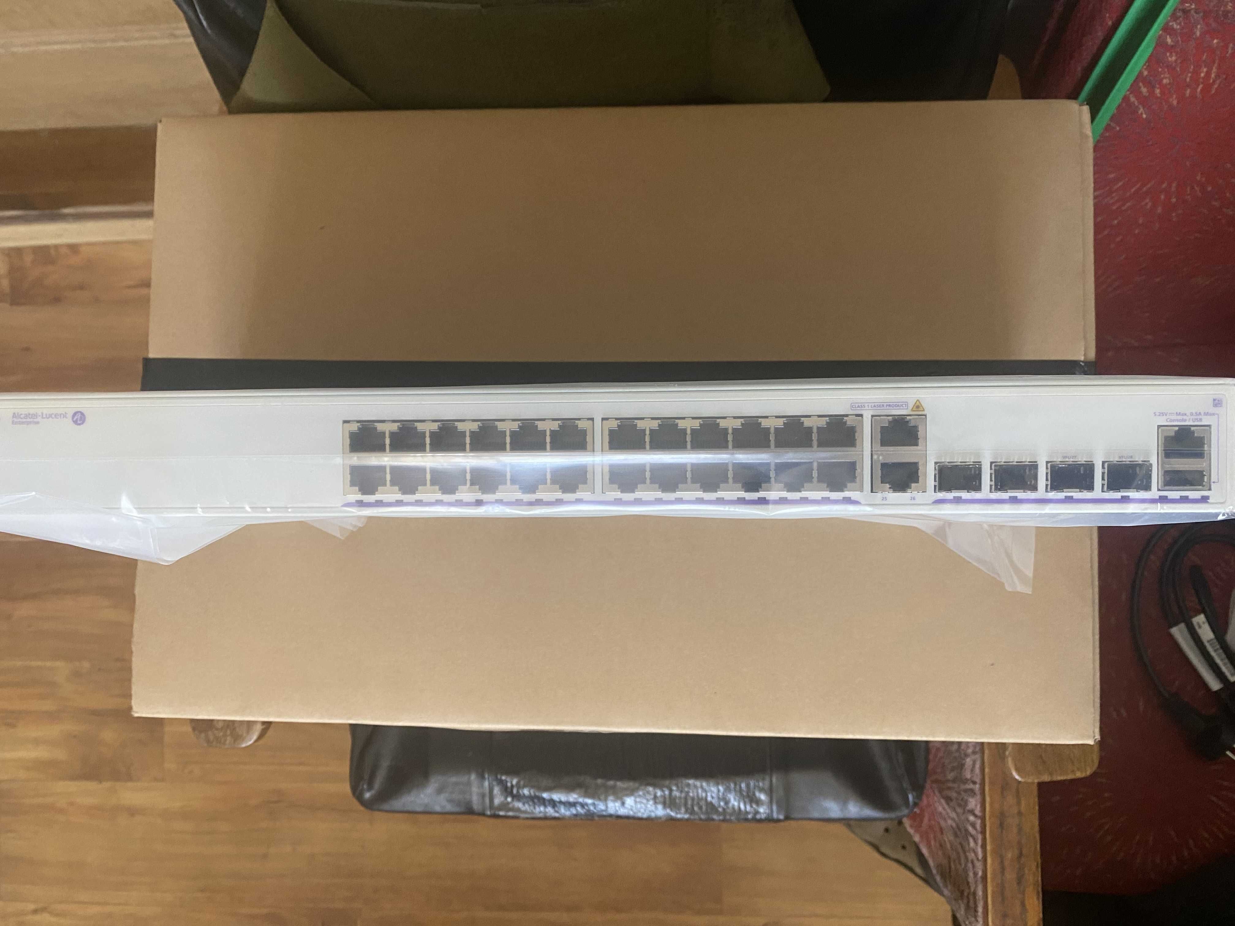 Коммутатор Alcatel-Lucent OS6360-24. Новий. Повна комплектація.