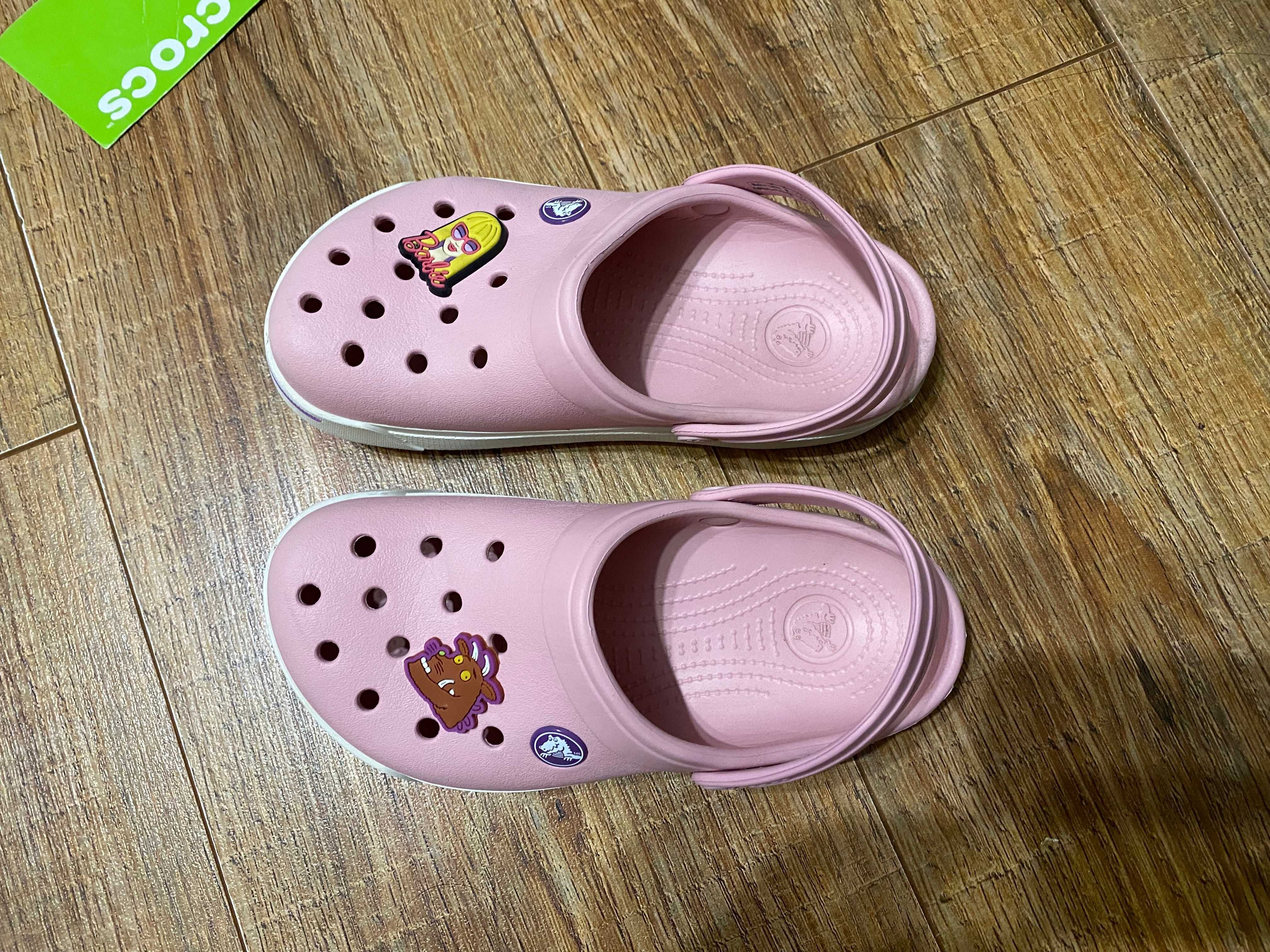 Crocs шлепки босоножки сандали детские на девочку сабо Крокс р.29 С-12