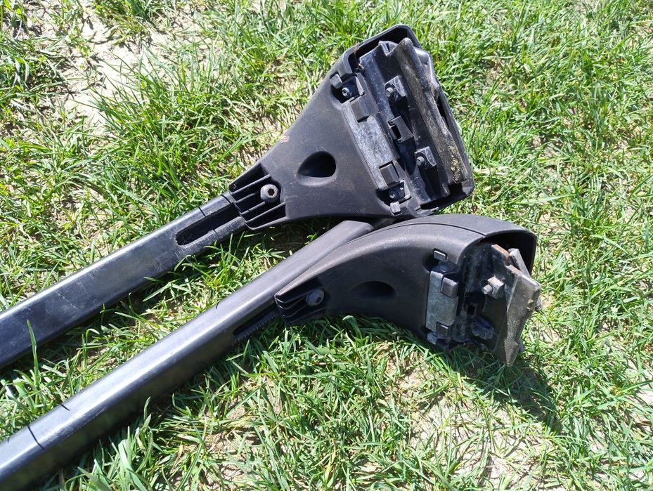 Bagażnik dachowy relingi uniwersalny halfords z regulacją