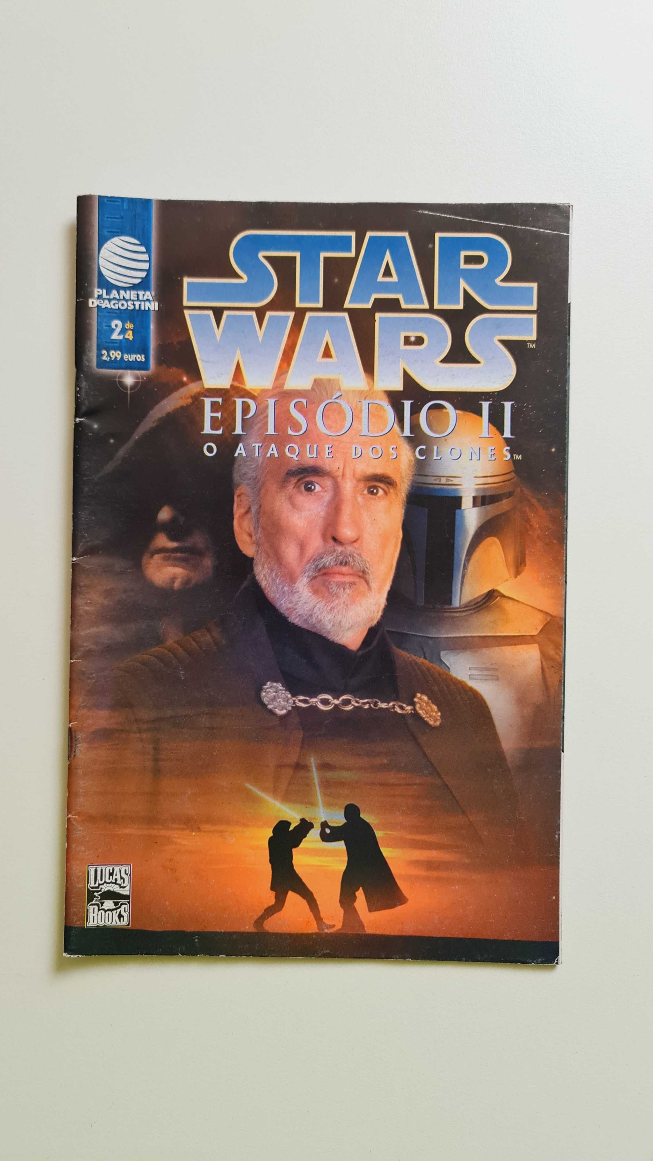 Livros Star Wars Episódio 2 O ataque dos clones.