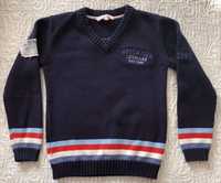 Sweter granatowy cool club r.134