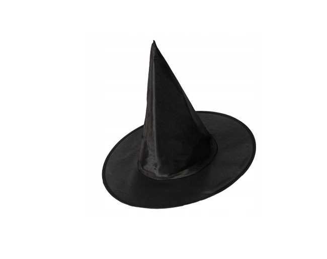 Strój Czarownicy Wiedźmy z Peleryną i Kapeluszem Halloween Szpony
