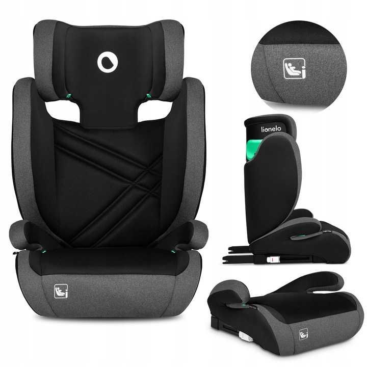 Fotelik samochodowy LIONELO HUGO Podstawka ISOFIX 15-36 kg i-Size