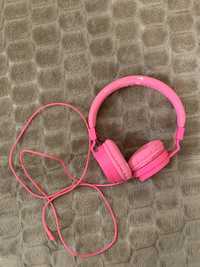 Рожеві навушники