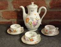 Porcelana do mokka Porcelana ROSENTHAL Balmoral Sommerstrauss.
