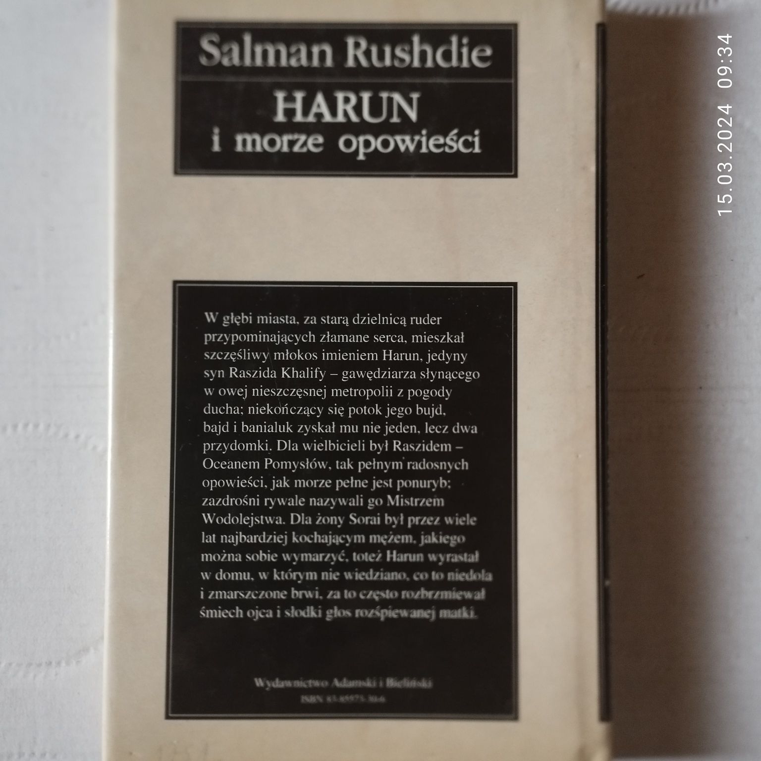 Salman Rushdie - Harun i morze opowiesci