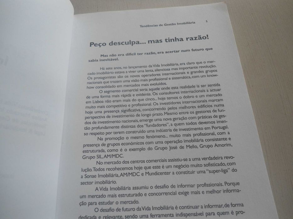 Tendências de Gestão Imobiliária (2004)