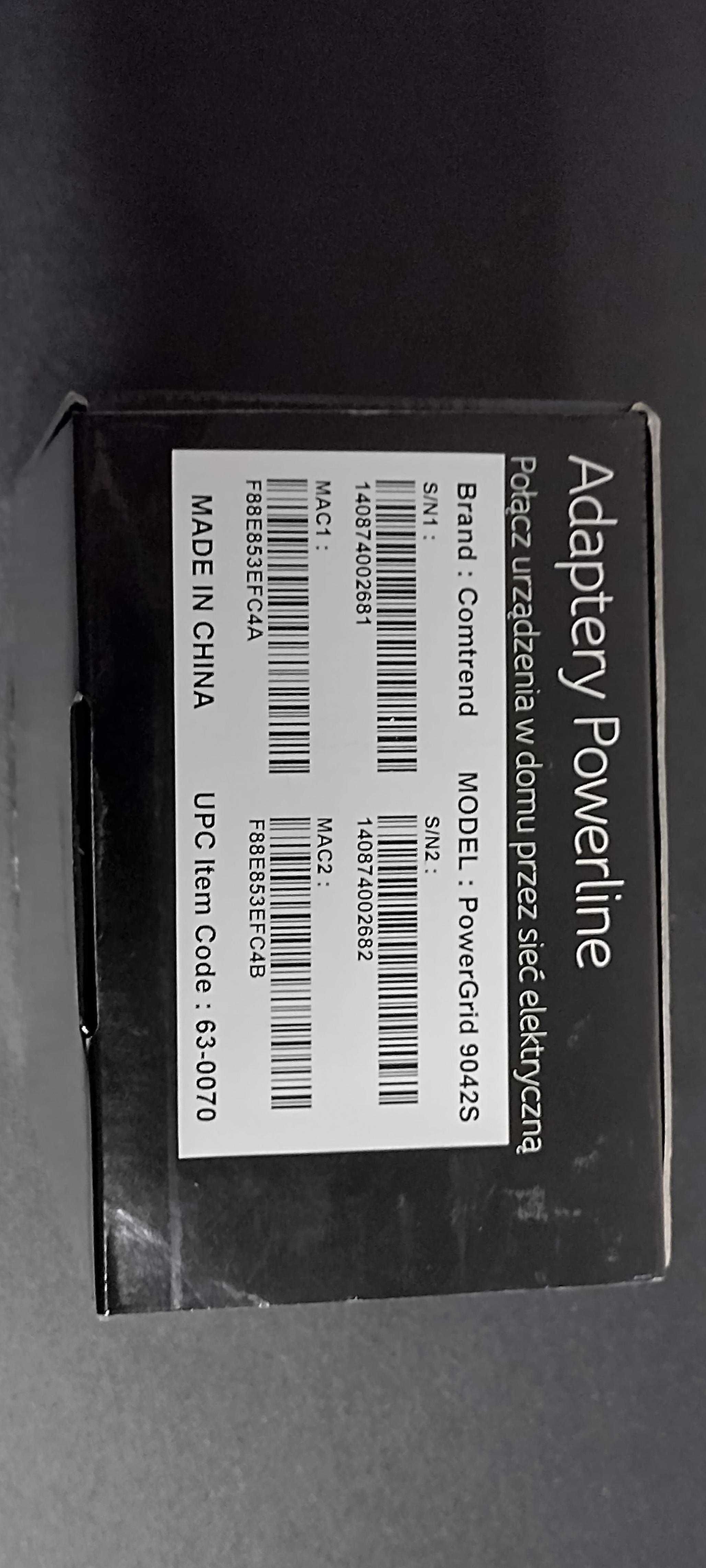 Adapter adaptery PLC POWERLINE horizon upc 200mbit