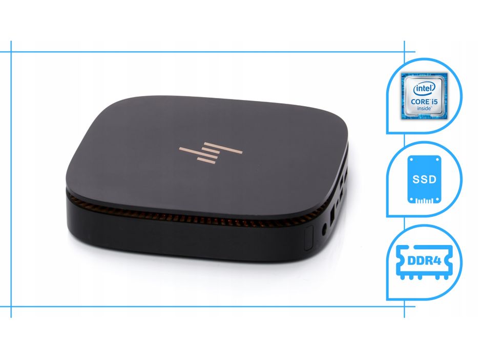 HP Elite Slice Mini PC I5 6GEN 16GB DDR4/256SSD Win10 Pro