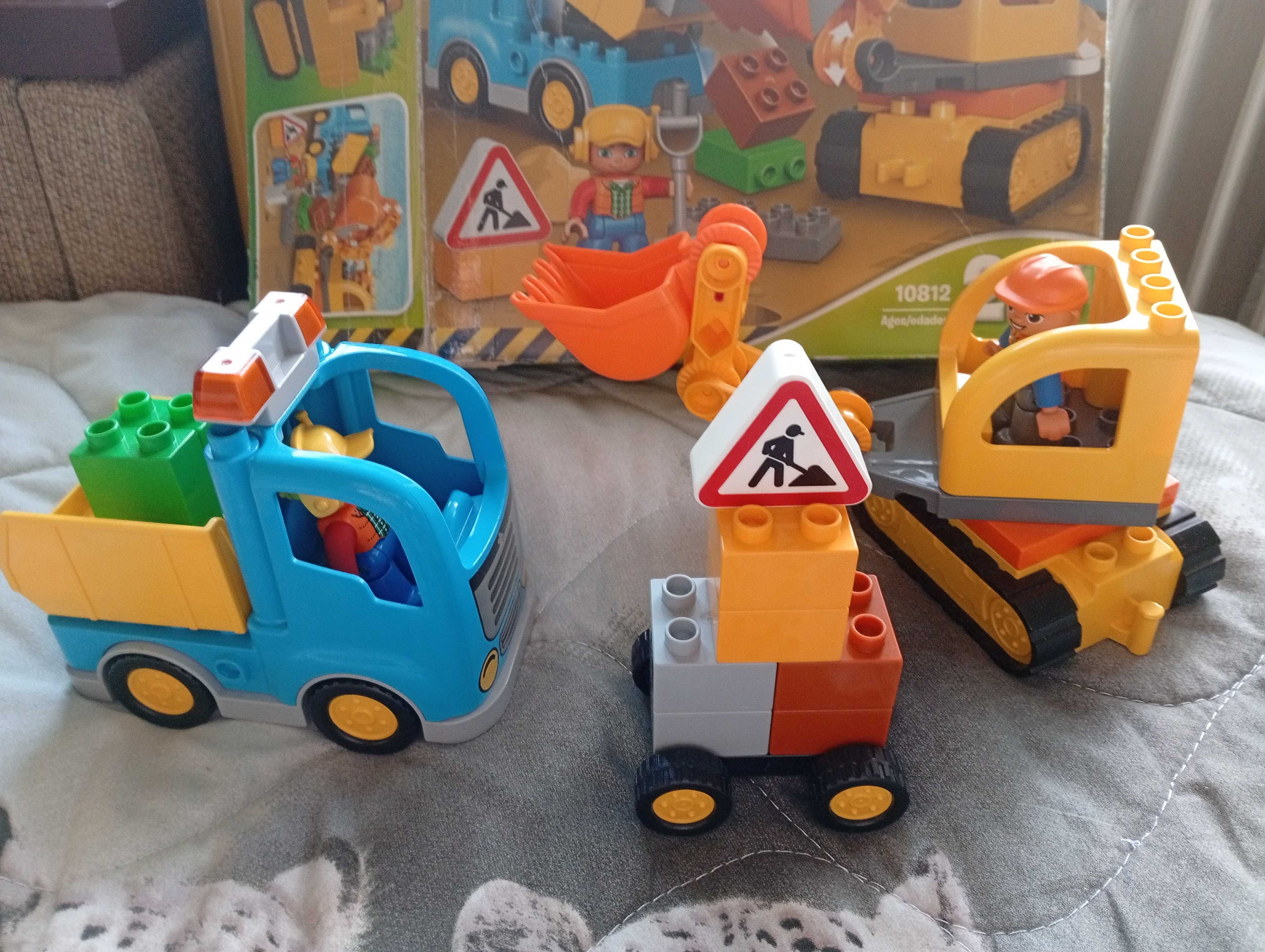 Lego Duplo Вантажівка та гусеничний екскаватор 10812 оригінальний.