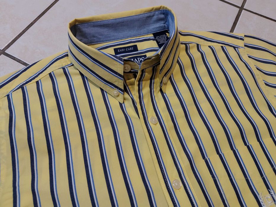 CHAPS by Ralph Lauren USA - NOWA! z LOGO Koszula Męska rozmiar M