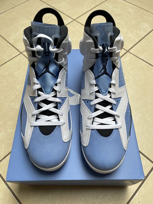 Air Jordan 6 unc blue