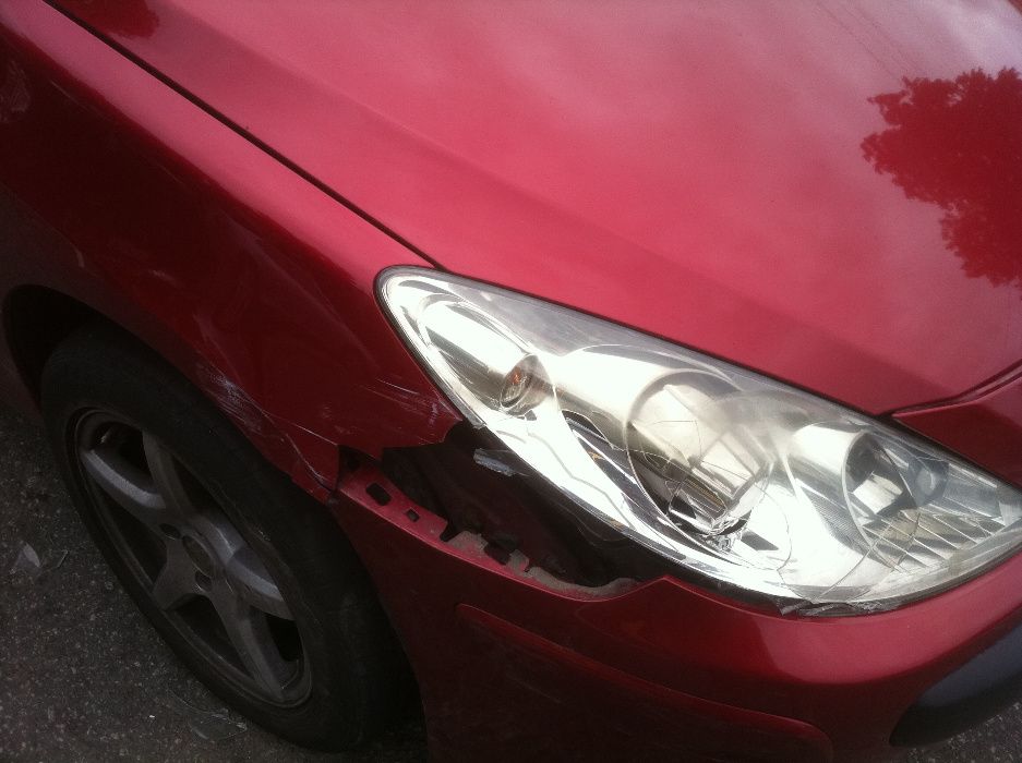 Peugeot 307, битый, крашеный