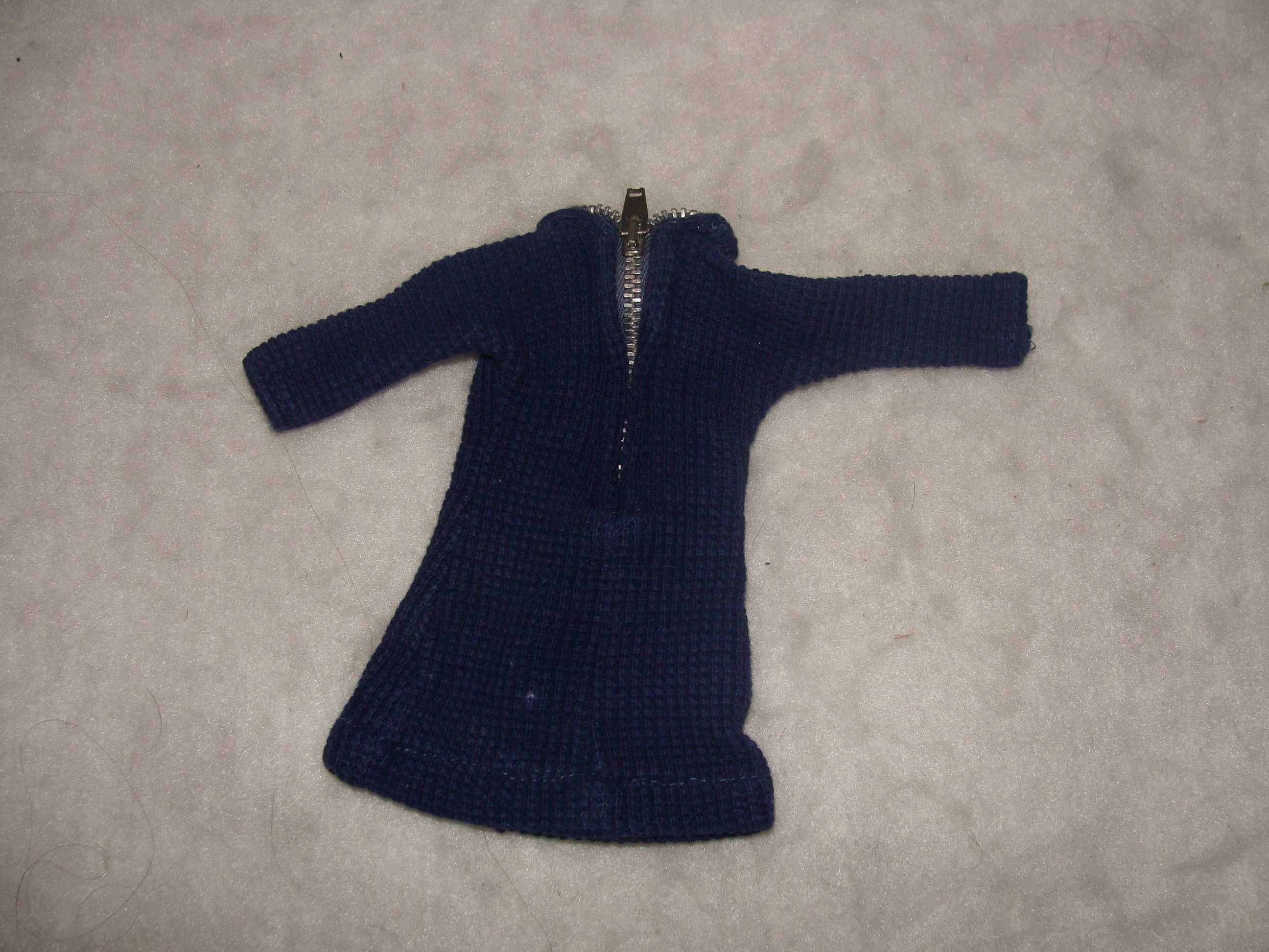 Vestido Azul Boneca Sindy - Coffee Party (Ref 12S61) de 1965