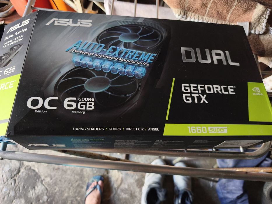 Vendo ou troco Placa Gráfica Asus  GTX1660 Super 6GB DDR6