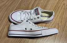 Converse ALL STAR r. 37 - 23,5 cm białe damskie trampki wygoda i styl