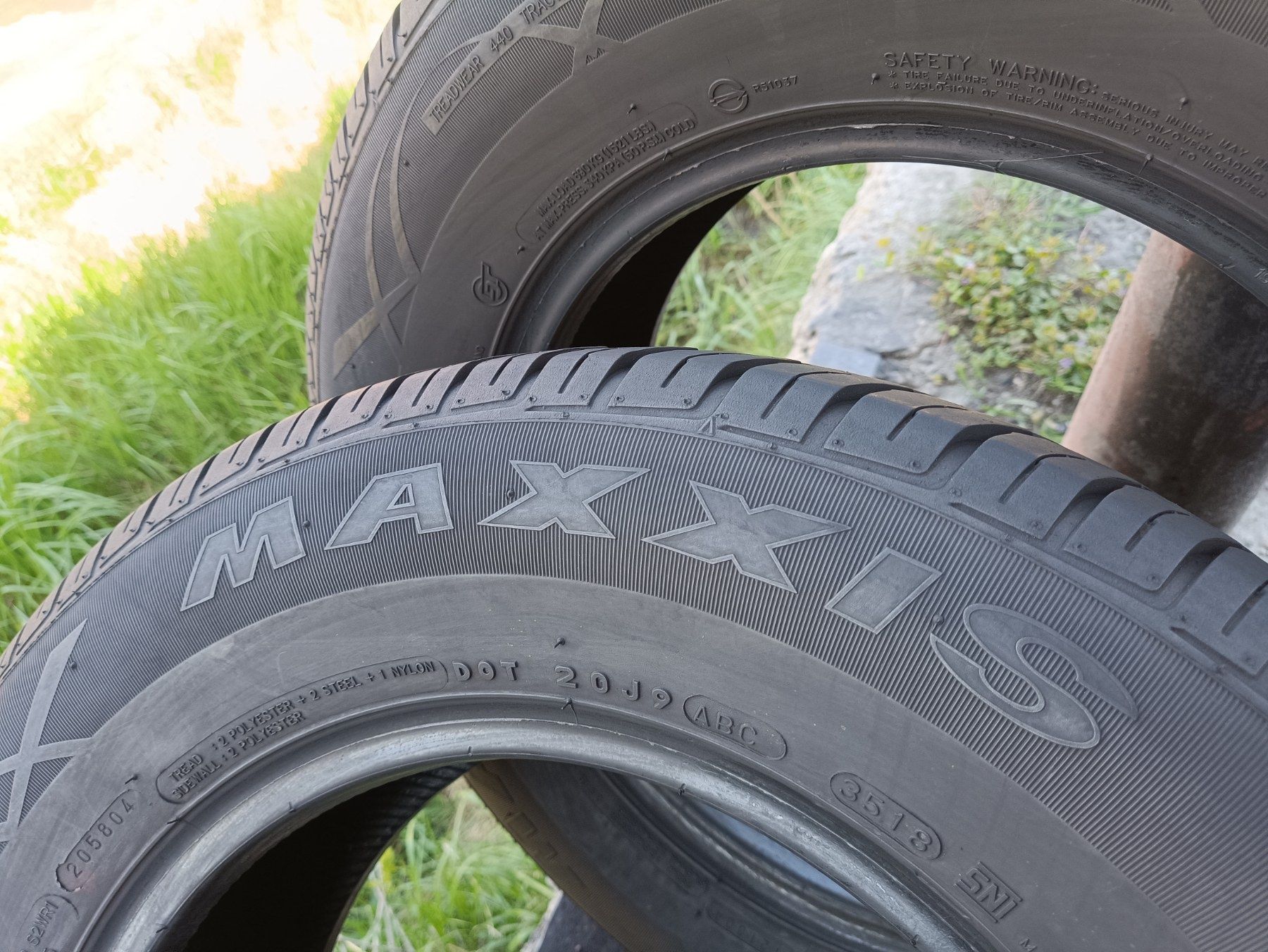 Майже нові літні шини Maxxis 195/70 R14 резина Р14