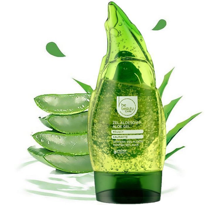 2X Kojący Żel Aloesowy Do Ciała 99% Aloesu 200Ml Vegan Be Beauty