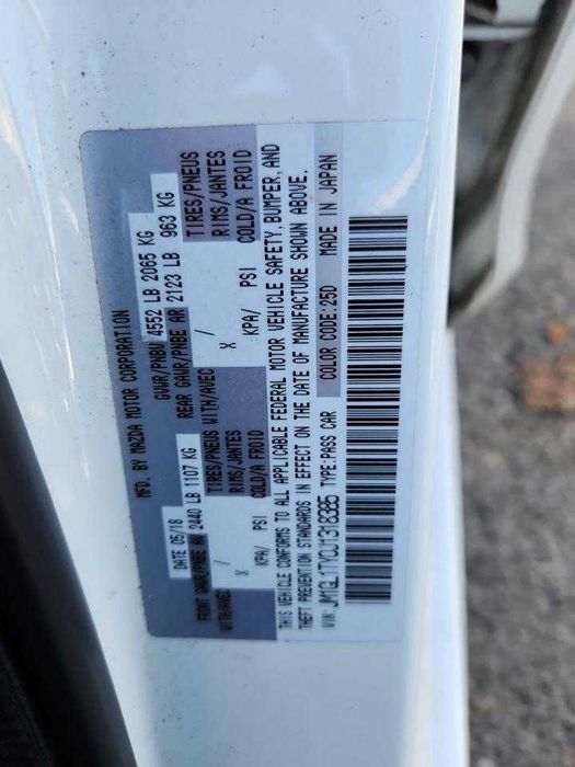 2018 Mazda 6 Grand Touring 2.5