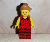 Минифигурка Lego Flamenco dancer Лего Танцовщица фламенко оригинал