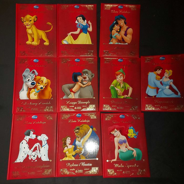 Książki bajki Złota kolekcja Disneya