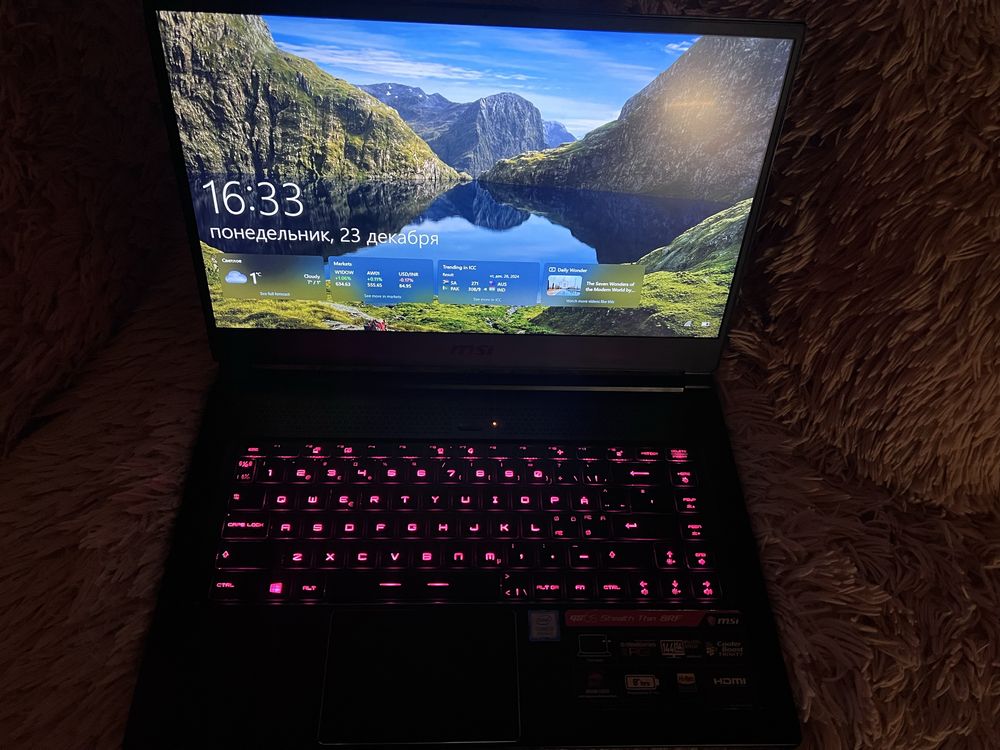 Игровой ноутбук MSI